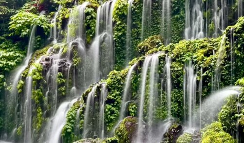 Bali waterfall Banyumala 1