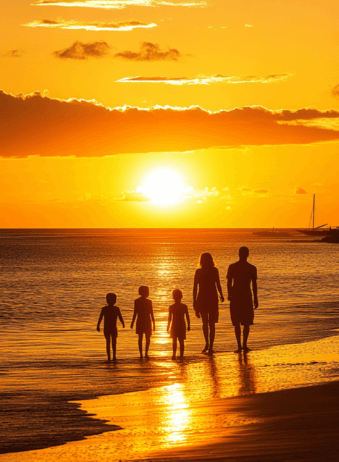 sunset-famille