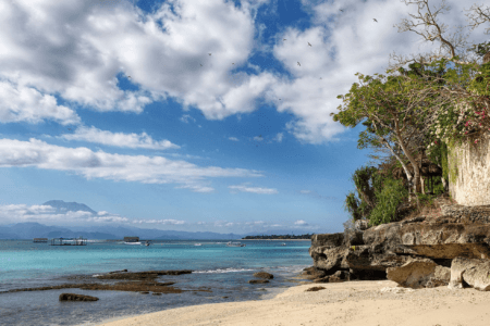 Nusa Lembongan Beach Coconut