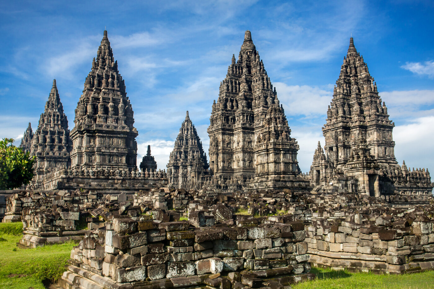 Prambanan temple near Yogyakarta on Java island, Indonesia