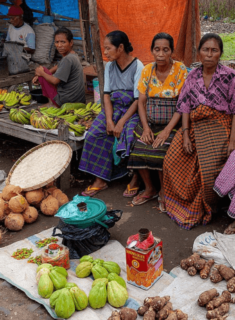 Flores Maumere Local Market 2