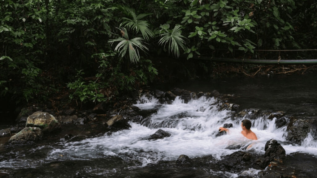 Flores maumere Blidit hot spring