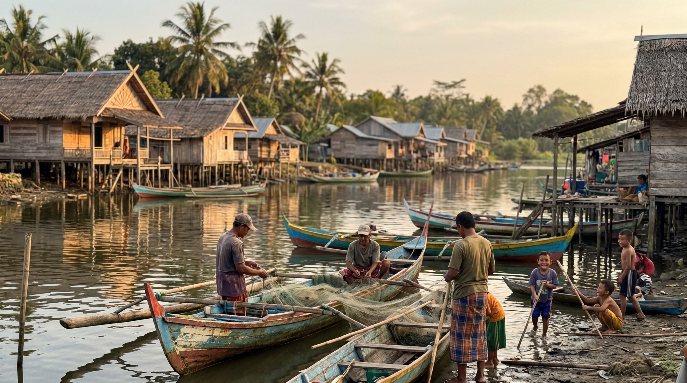 Sengkang-et-le-Lac-Tempe-Villages-Bugis-et-Pyche-Traditionnelle