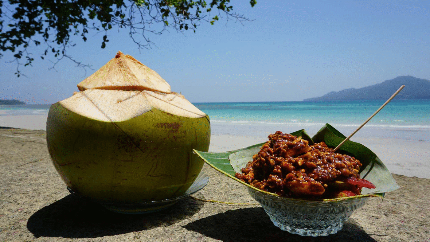 Maluku Ambon Natsepa Beach Rujak