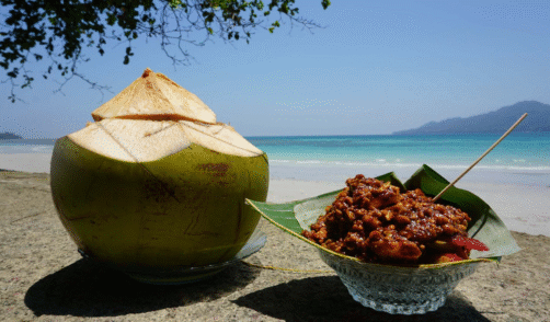 Maluku Ambon Natsepa Beach Rujak