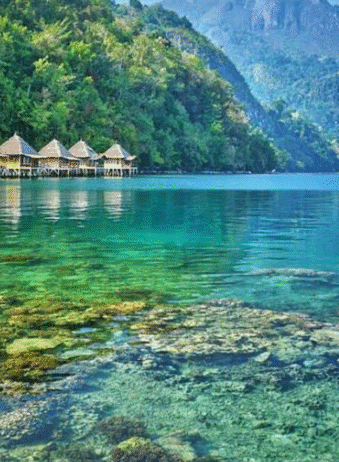 Maluku Seram Ora beach