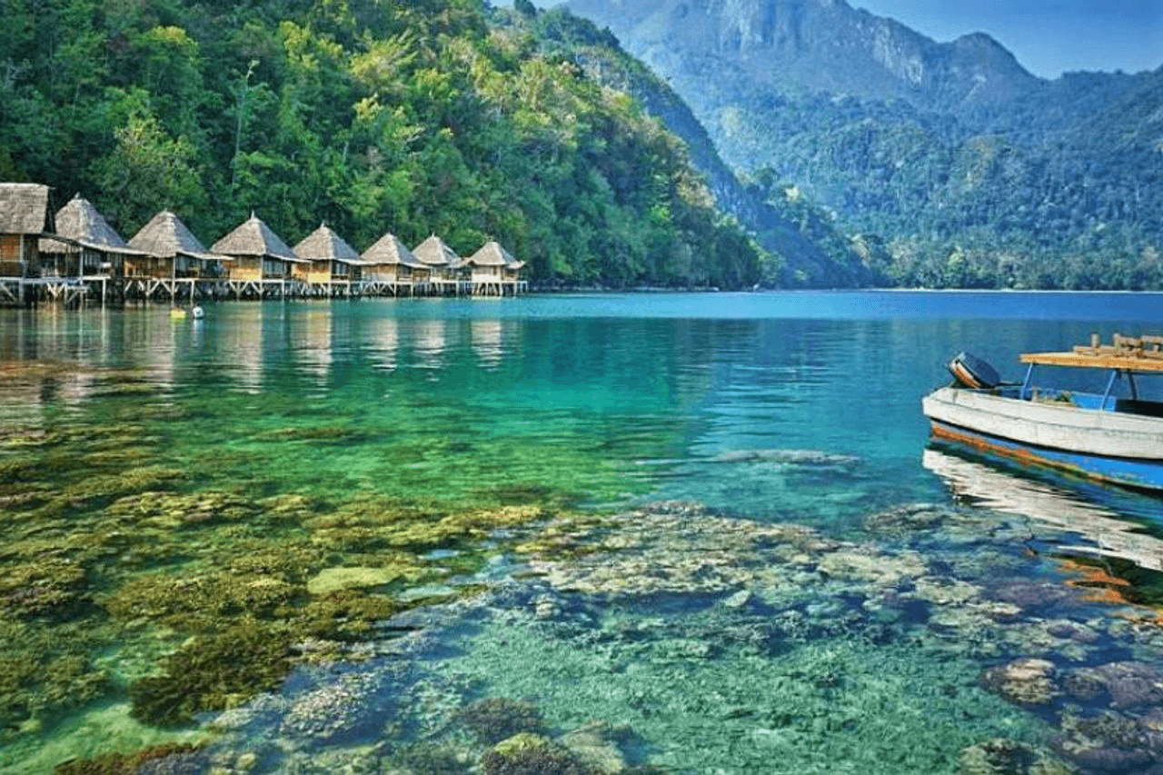 Maluku Seram Ora beach