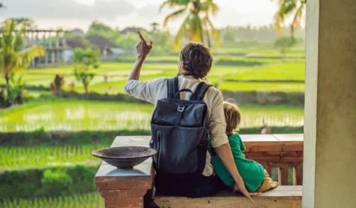 Family - Rice field